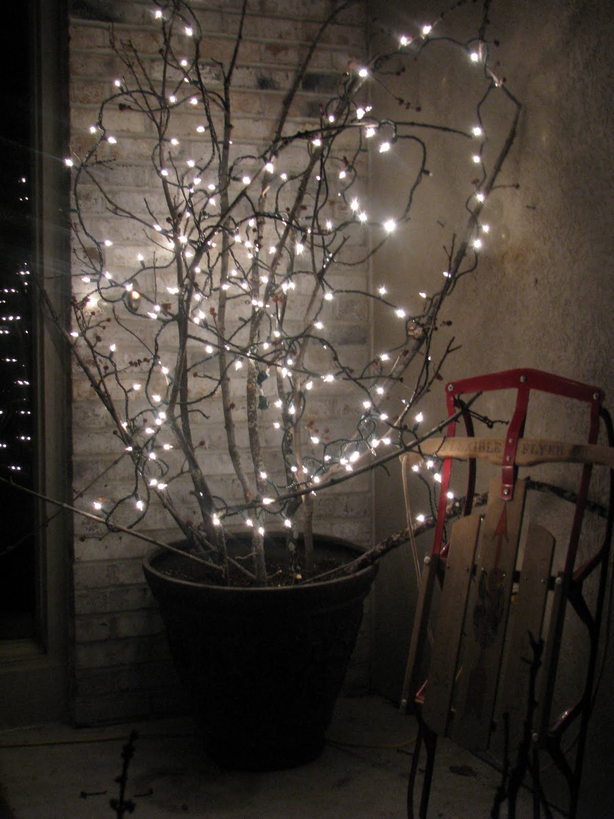 More Lighted Christmas  sticks…an intervention please????
