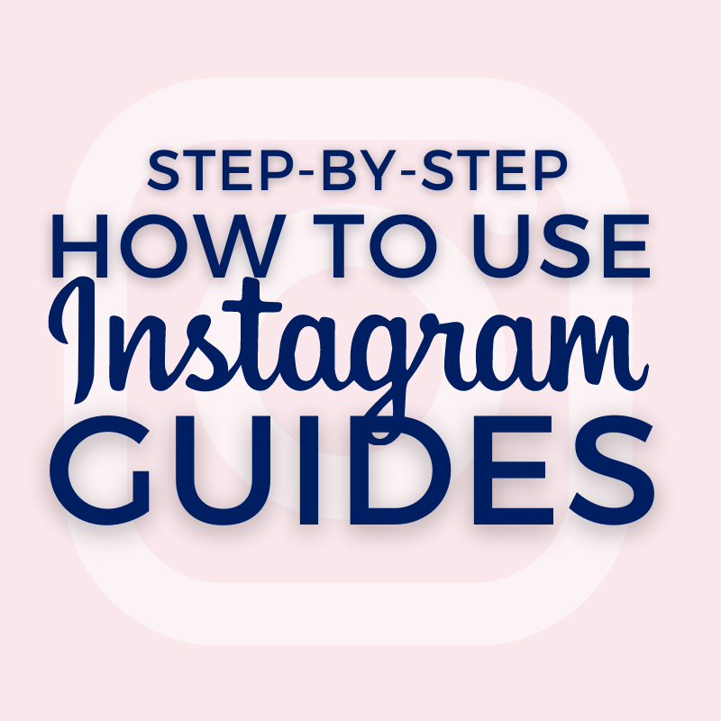 How to use Instagram Guides (for Small Biz Owners!) 