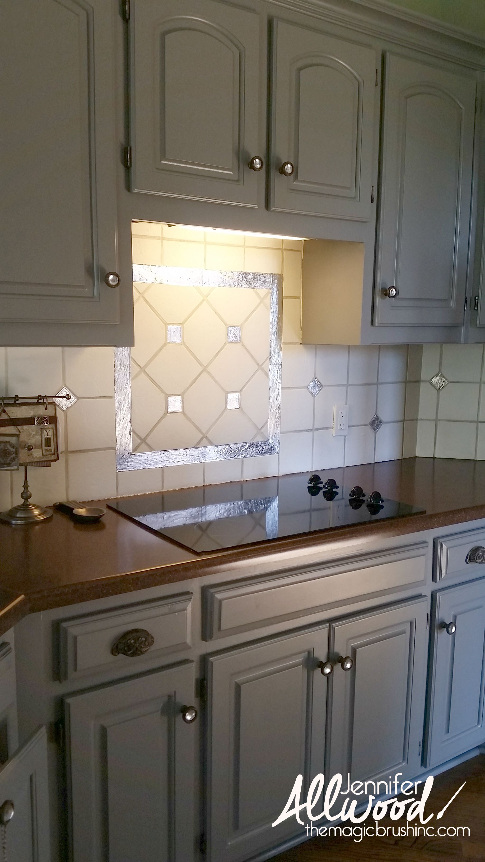 How to PAINT kitchen tile