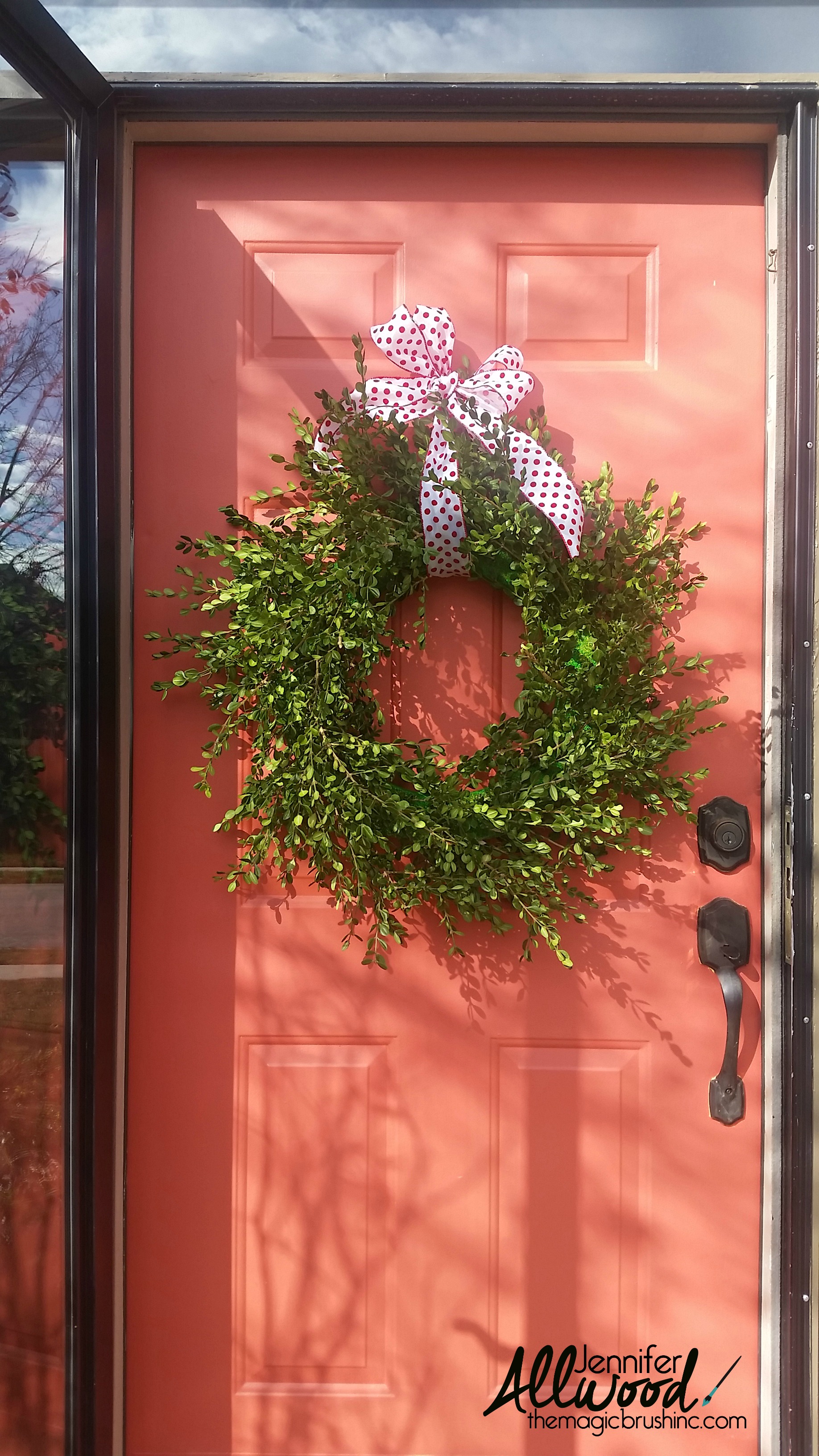 My Homemade Boxwood wreath – what worked and what didn’t