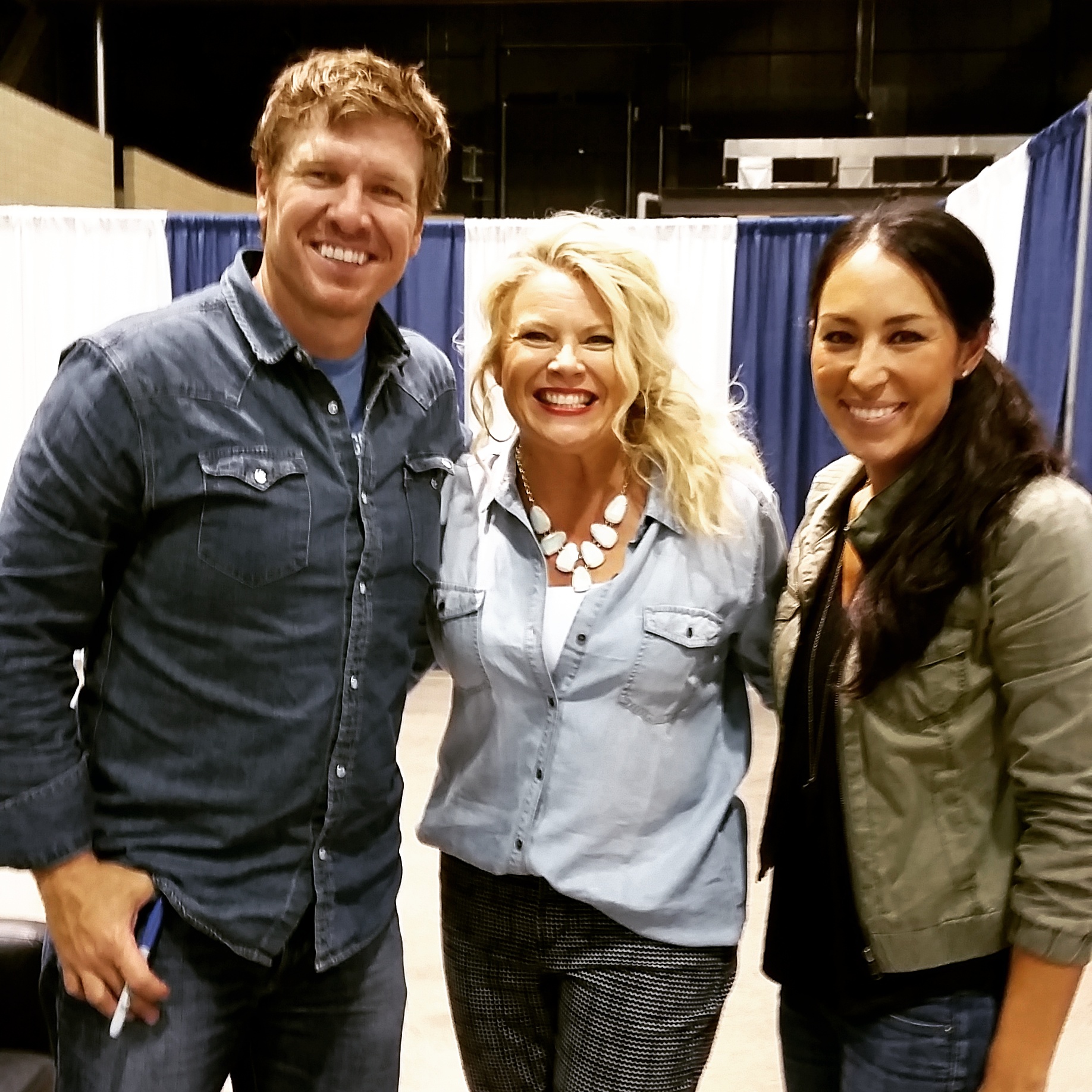 Home Show: Chip & Jo. The Treehouse Master. And I. Oh my!