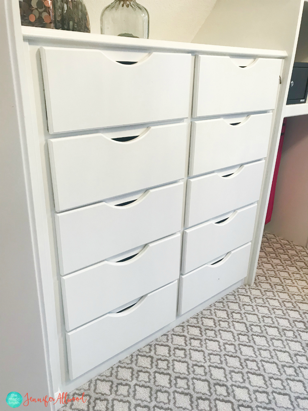How to get Centered Drawer Knobs Every time
