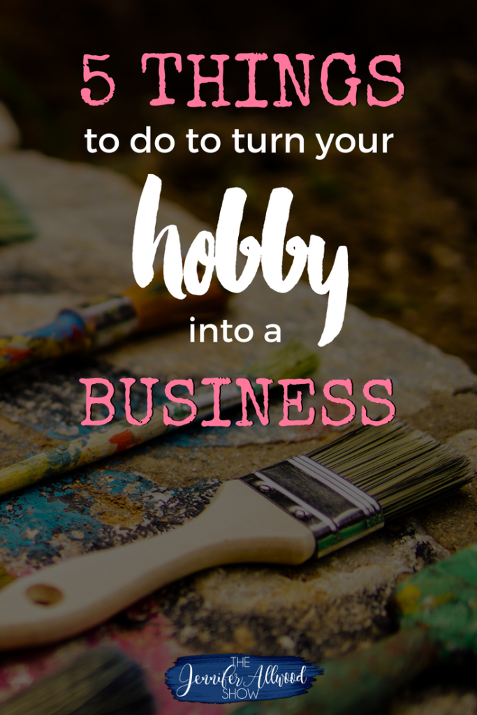 5 Things to do to turn your hobby into a business with Christy Wright on the Jennifer Allwood podcast #creativebusiness #creativeentrepreneur - How to Make Money from Home