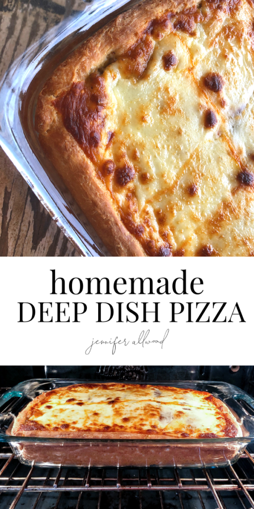 Homemade Deep Dish Pizza Jason Allwood Recipe | Mr Magic in the Kitchen themagicbrushinc.com