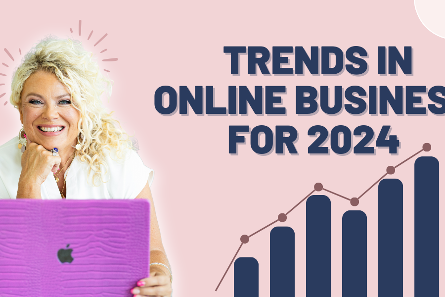 The Jennifer Allwood Show, Podcast Episode. Trends in Online Business for 2024